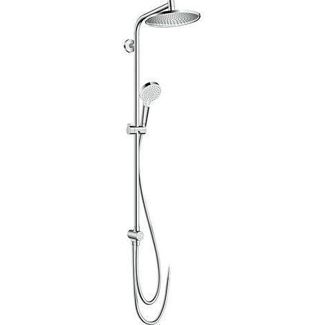 hansgrohe Crometta S Showerpipe 240 1jet EcoSmart Reno, chrom, (1/5)