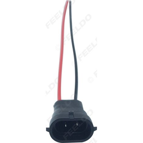Douille de phare de voiture H8/H9/H11 avec câblage, câble adaptateur pour douille de phare mâle H11 (très populaire)