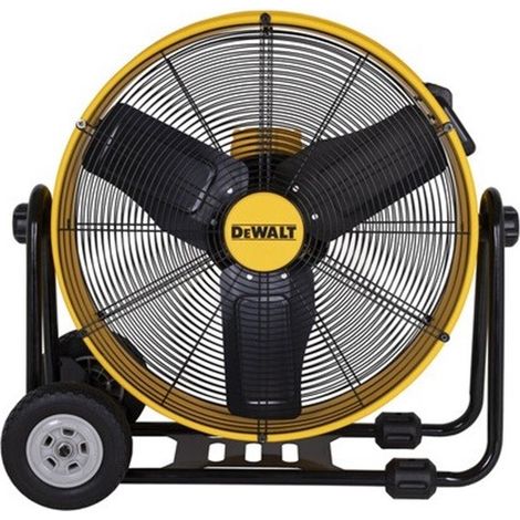 DEWALT VENTILATORE RUOTABILE 360° SILENZIOSO VENTOLA 190W