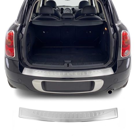 OMAC Ladekantenschutz Stoßstangenschutz für Mini Countryman R60 2010-2016 – Edelstahl gebürstet (1/5)