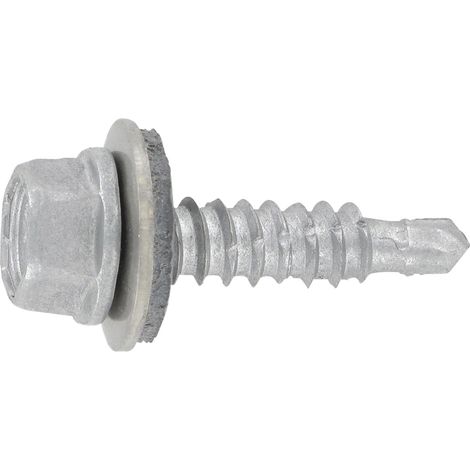RP-r, REFABO Plus Bohrschraube 6.3x25/E16 Bi-Metall A2 für Blechstärke bis 2 mm (1/4)