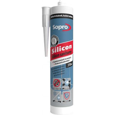Sopro 27 Pergamon Silicone Sanitario 310 ml