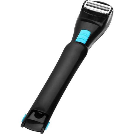 Rasoir électrique dorsal à batterie, manche long, pliable (1/5)