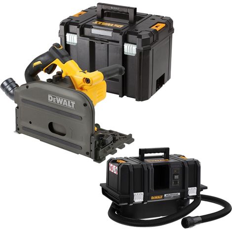 Dewalt DCS520NT 54v XR FLEXVOLT Plunge Saw Bare Tool TSTAK Case + DCV586M Vacuum (1/5)