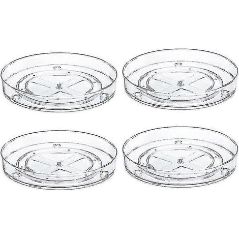 23 cm rutschfester, transparenter Drehteller-Organizer (1/5)