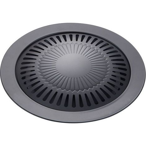 Grille de cuisson 2 pièces Ø 32 cm pour barbecue Camping Réchaud à gaz (1/5)