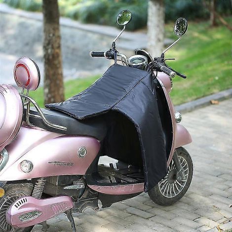 Couvertures de protection hivernales coupe-vent pour pare-brise de moto, scooter, jambes, tablier, couverture pour les genoux, genouillères chaudes pour vélo, protection des jambes. (1/5)