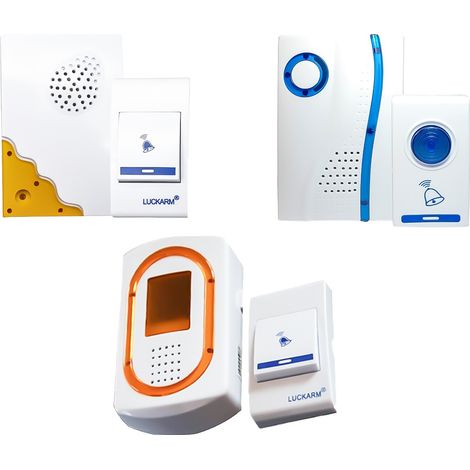 Campanello Wireless Senza Fili Batteria Bioadesivo Con 38 Melodie Casa Ufficio (1/4)