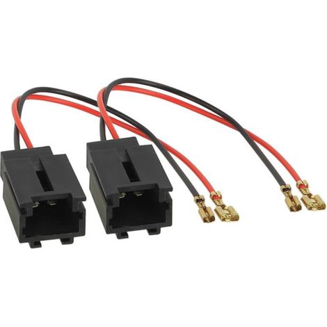 Adaptateur haut-parleur pour Peugeot et Citroën – Connecteur pour installation audio – Compatible modèles 1999 et plus