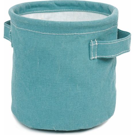 panier multifonctionnel turquoise en coton imperméable mod. Pod