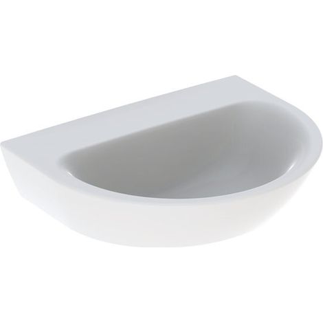 Geberit Renova lavabo con enjuague manual, sin agujero para