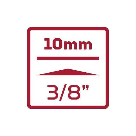 R47001004 Juego de adaptadores 4-borde x 6-borde para llave de anillo 4 piezas (1/4)