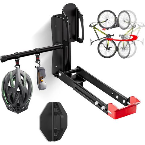 Support Velo Mural, Porte Velo Mural 20-29" 35kg Capacite De Charge (1/5)