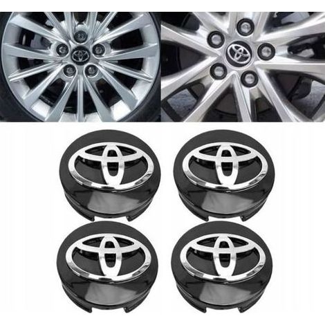 centre-de-roue-toyota-4od62mm-cache-moyeux-badge-logo-noir-plastique-abs-226955797