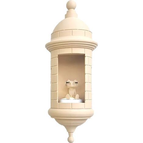 3D-gedruckte Wandlampe im puertoricanischen Garita-Coqui-Stil – Wandlampe in Wüstenfarben (1/5)