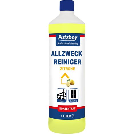 AUSLAUF Poliboy Putzboy Allzweck Reiniger Zitrone 1000 ml 14 006 01 (1/2)