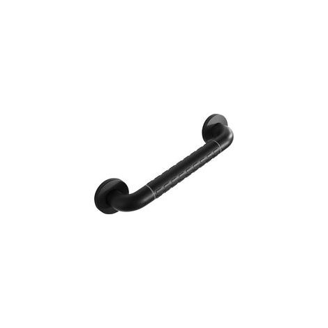 Barres d'Appui Nylon + Acier Inox 38 cm - Sécuritaire pour Douche, Antidérapant, Pratique pour Salle de Bain