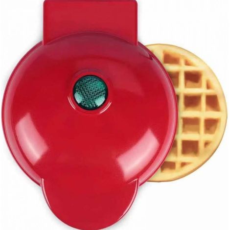 Mini Maker - Non-Stick Electric Waffle Maker - Compact Design for Kitchen and Camper - 1 Unit (1/5)