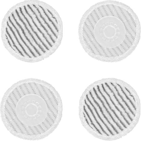 Lingettes de rechange pour balai vapeur Shark S8201 (compatibles avec les modèles S7001, S7201, S7000AMZ, S7000, S7005, S7020 et S7001C) - Lot de 4 (1/5)