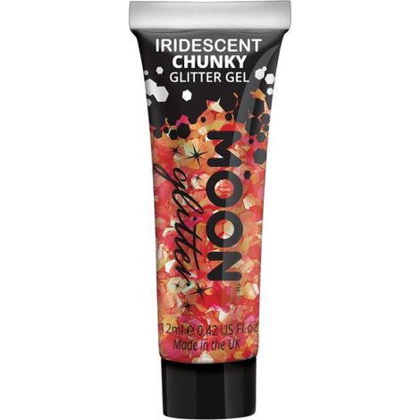 Moon Glitter Iridescent Chunky Glitter Gel - Cherry - Single - 12ml - G13535