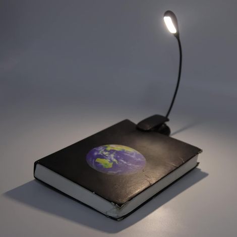 Fafeicy Lampe à Clipser, Clipser 9 Niveaux, Rechargeable par USB, (1/5)
