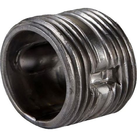 Niples accoppiamento in acciaio nero per radiatori 1" RACCORDERIE METALLICHE (1/2)