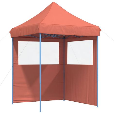 Maison Exclusive - Partyzelt Faltbar Pop-Up mit 2 Seitenteilen Te