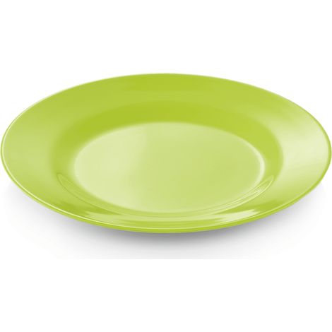 Assiette plate mélamine Ø 23 cm vert pomme - Was Germany
