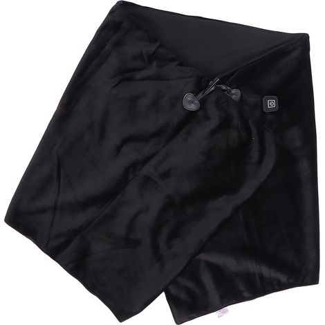 Chauffe-châle électrique doux 3 vitesses, coussin chauffant réglable pour épaules et dos, couverture thermique portable (1/5)