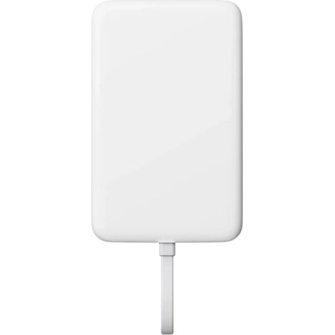 Xiaomi Power Bank Magnético 10000mAh com cabo integrado - Branco