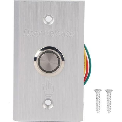 Contrôle d'accès de porte 12 V - Bouton de sortie, d'ouverture et de déverrouillage désactivé - Système de contrôle d'accès (1/5)