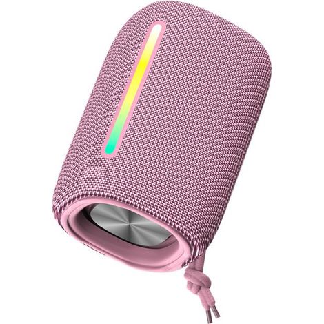 Forever bluetooth Lautsprecher bs-10 led rosa (1/5)