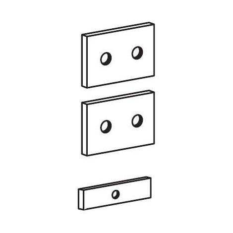 Ergotron Track Mount Bracket Kit for CPU Holders Staffa per binario a parete (1/3)