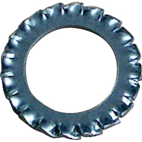 Rondelles éventail AZ DIN 6798 D7mm 7,4x12,5x0,8mm en boîte de 200 - NEGOCE PLUS - AZ07BLC