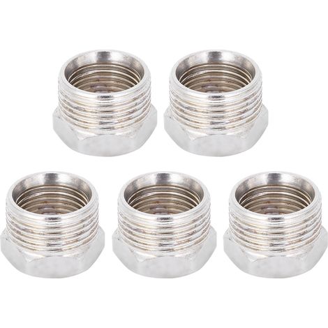Adaptateur Réducteur Inox - Filetage NPT 3/4 Mâle Et 1/2 Femelle - Pour Plomberie Et Air Comprimé - Lot De 5 Pièces (1/5)