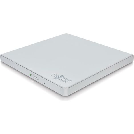 H.L Data Storage GP57EW40 Disque dur externe Graveur DVD±RW (±R DL) / DVD-RAM Blanc USB 2.0 (1/4)