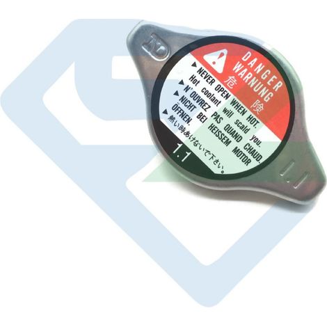 Passend für Honda Accord Kühlerdeckel, kleines Ende, Universal-Kühlerdeckel aus Eisen oder Edelstahl 19045-P08-013 (1/4)