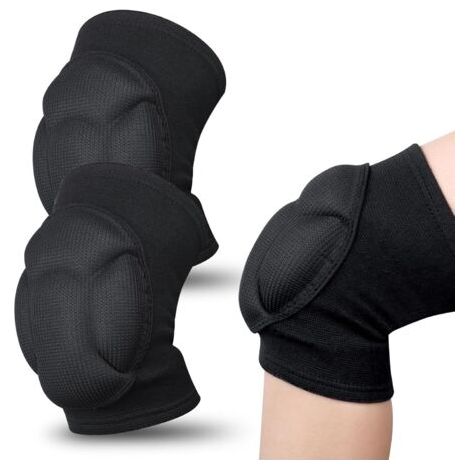 QORVA-Genouillère Travail, Genouillères de Protection, Éponge Genouillères, Éponge Épaisse Genouillere, Genouillère Sport Avec Mousse Coussin pour Jardinage Travaux Carreleur Construction Nettoyage-1 (1/5)