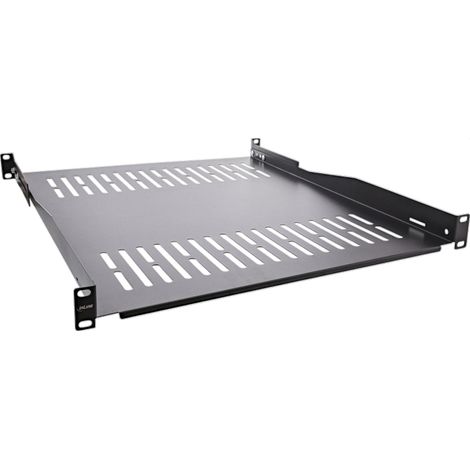 Étagère rack 19 pouces Inline 19114G, 1U, acier, 50 kg (1/3)