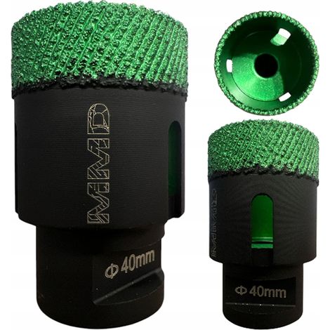 Scie cloche diamantée MMD Ø40 mm M14 pour carreaux de céramique