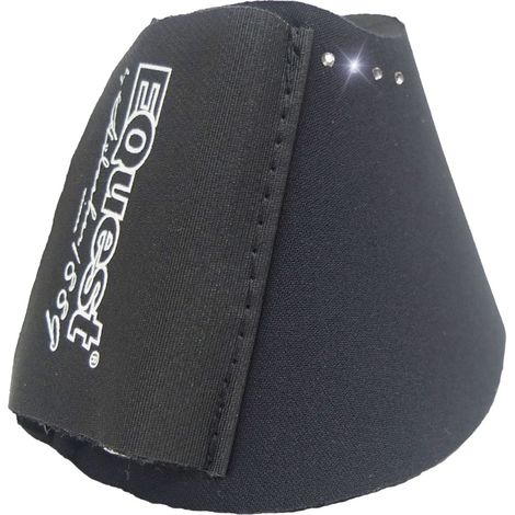 EQuest Neopren Hufglocke Crystal, 2er Set, schwarz - XXL / Full Extra Large (1/3)