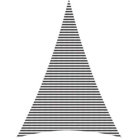 Voile d'ombrage 5 x 7 x 7 mètres en PEHD