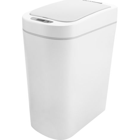 Automatischer 7-Liter-Kunststoffabfalleimer mit integriertem Sensor - Automatischer 7-Liter-Kunststoffabfalleimer mit integriertem Sensor (1/5)