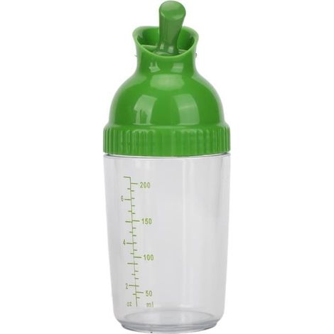 récipient à vinaigrette Shaker à vinaigrette 200 ml sans BPA pour éviter les fuites pot à vinaigrette avec couvercle