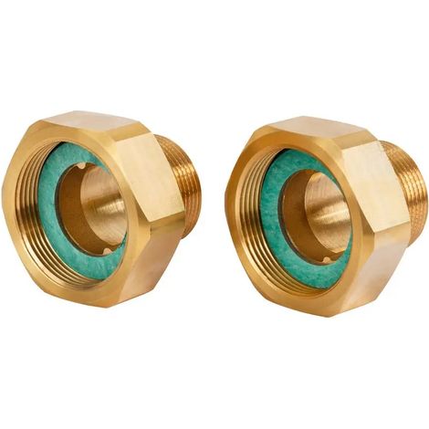 Danfoss Jeu de raccords à visser DN20 G1''A R3/4, Jeu composé de 2 pièces, 003H6903