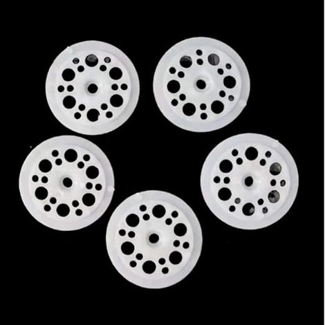 Plastic Washers, 45 mm, Polypropylene, for Fixing and Supporting Foam Insulation Panels (1/4)