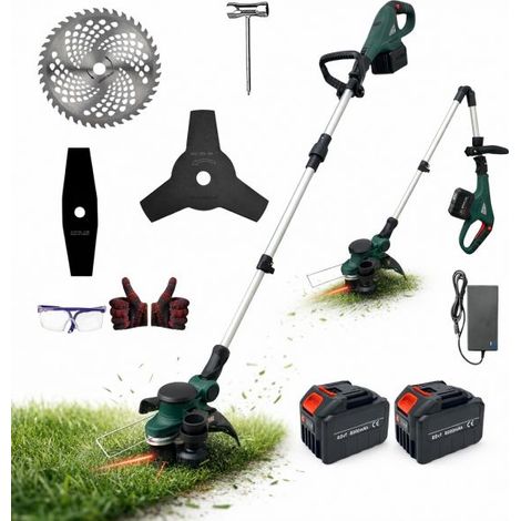 Decespugliatore Tagliabordi Rifinitore a Batteria 2x88V 8AH Motore Brushless (1/5)