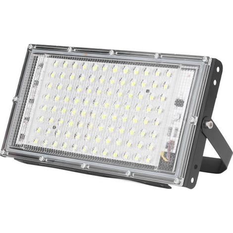 XIT 100W LED-Außenstrahler, 10000 Lumen, 120° Abstrahlwinkel, Kaltweißes 100W-Flutlicht (1/3)