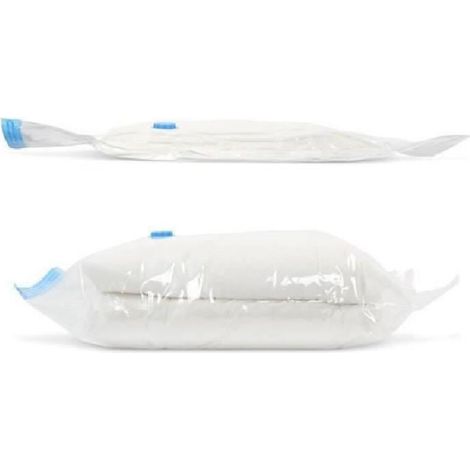 Lot de 20 Sac Rangement Sous Vide - GlobalGO - Compression Vêtements - Transparent - Plastique (1/3)