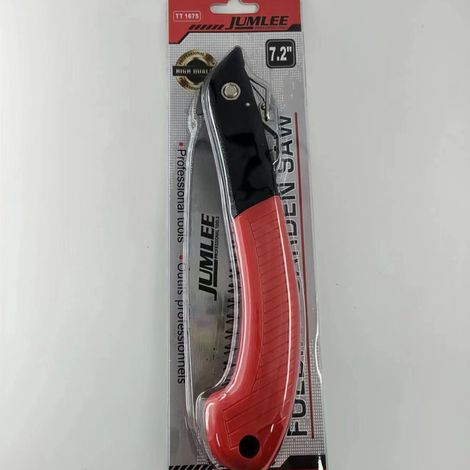 Outils de vente directe Petite scie à bûcheron manuelle portative Scie spéciale pour le travail du bois Lame de scie pliante tranchante et rapide